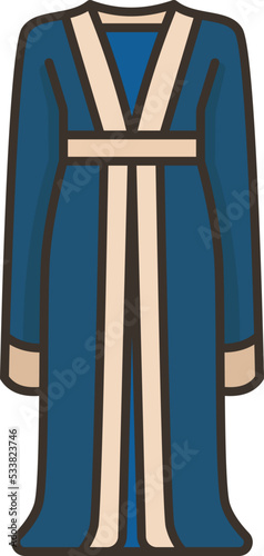 abaya line icon