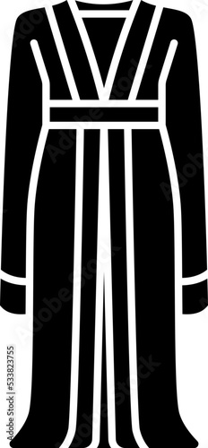 abaya line icon