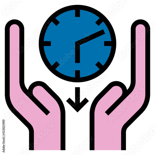 reduce time icon