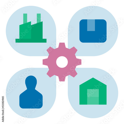 supplier management icon