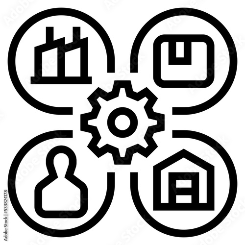 supplier management icon