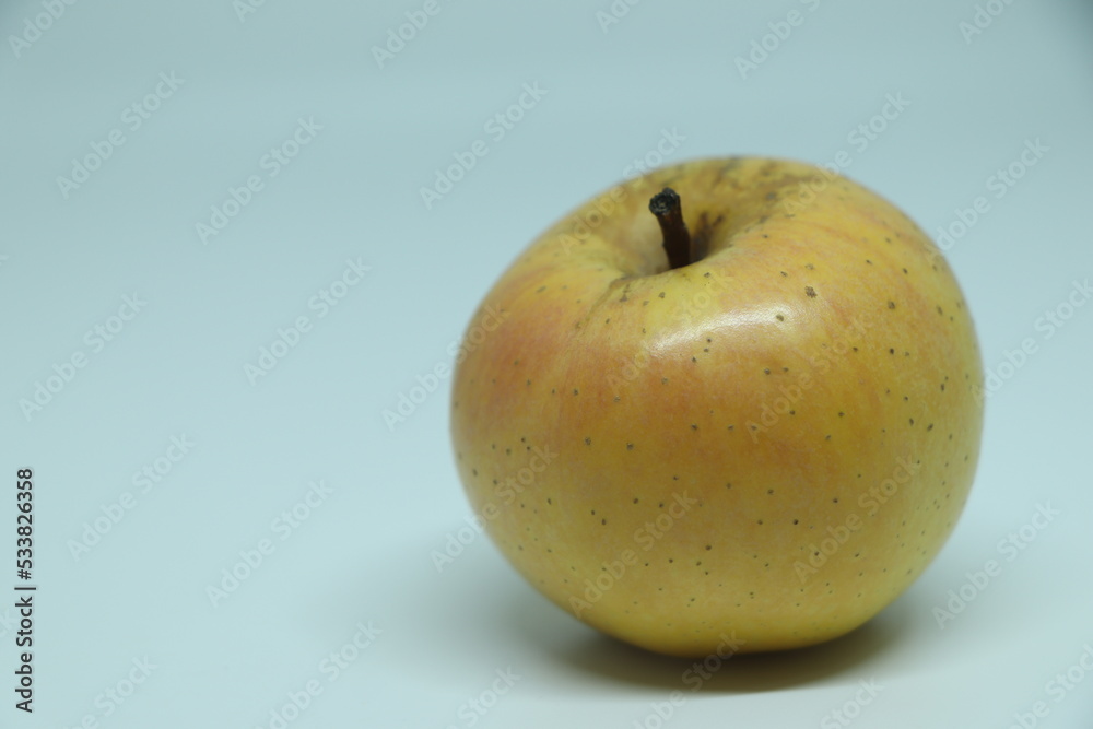 golden delicious apples isolated, ripe yellow apple isolated on white golden delicious apples isolated, ripe yellow apple isolated on white