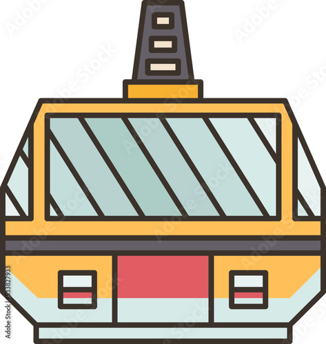 aerial line icon