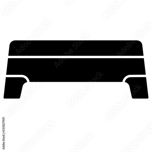 Aerobic line icon