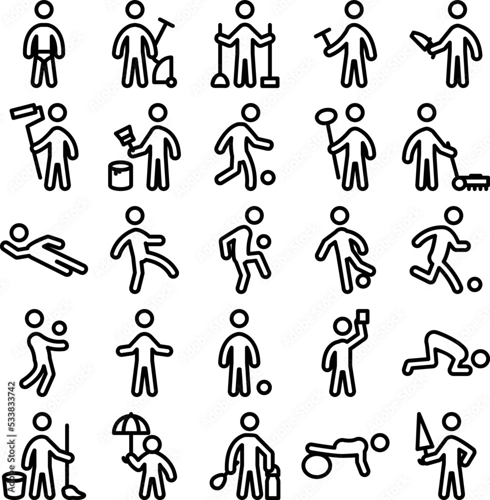 Pictograms Vector Icons