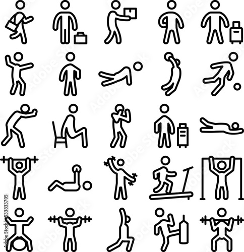 Pictograms Vector Icons