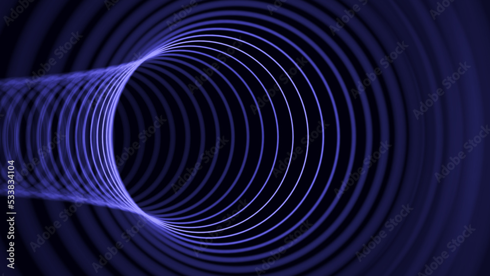 Futuristic abstract frame tunnel. 3D hole line background. For website and banner design. Big data visualization. 3d rendering. Futuristic abstract frame tunnel. 3D hole line background. For website and banner design. Big data visualization. 3d rendering.