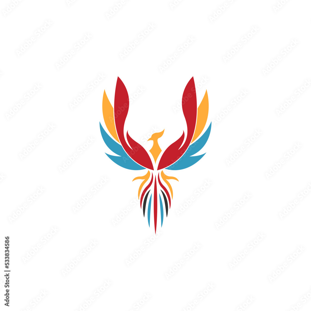 Phoenix logo icon design Phoenix logo icon design