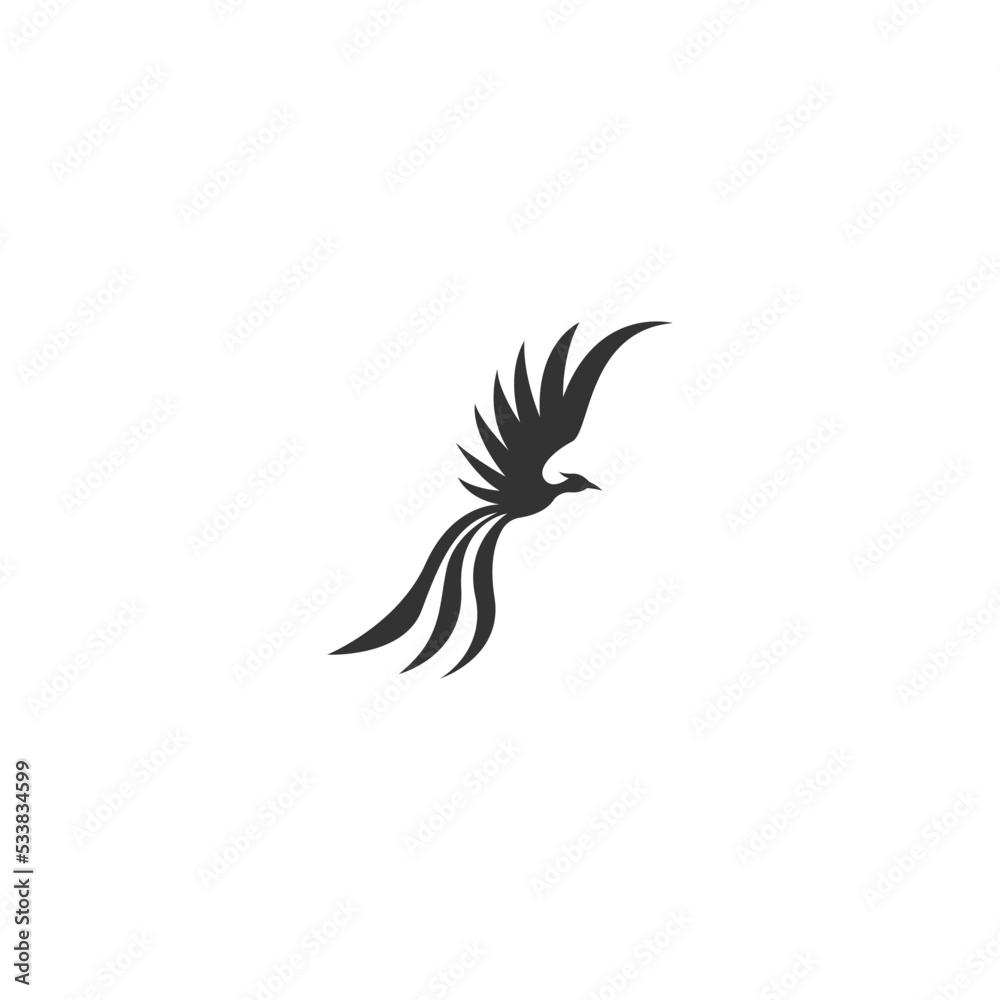 Obraz premium Phoenix logo icon design