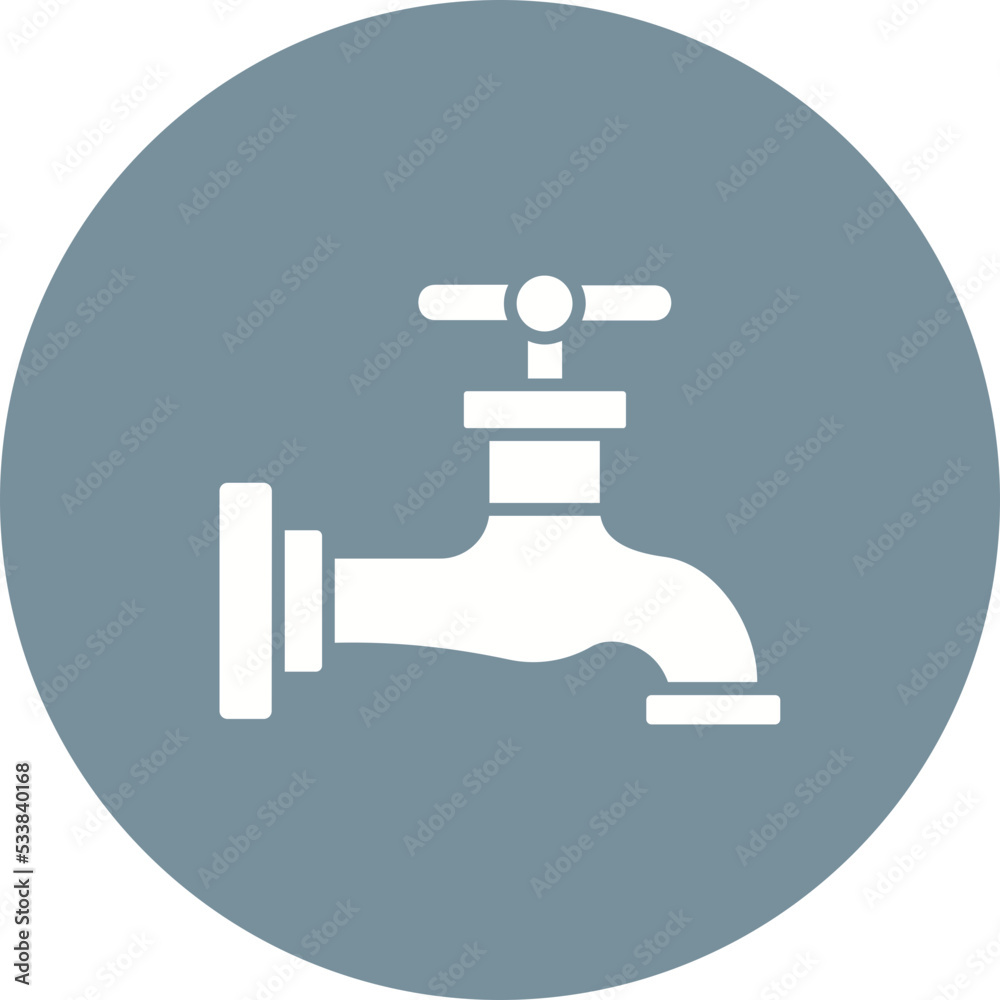 Faucet Multicolor Circle Glyph Inverted Icon Faucet Multicolor Circle Glyph Inverted Icon