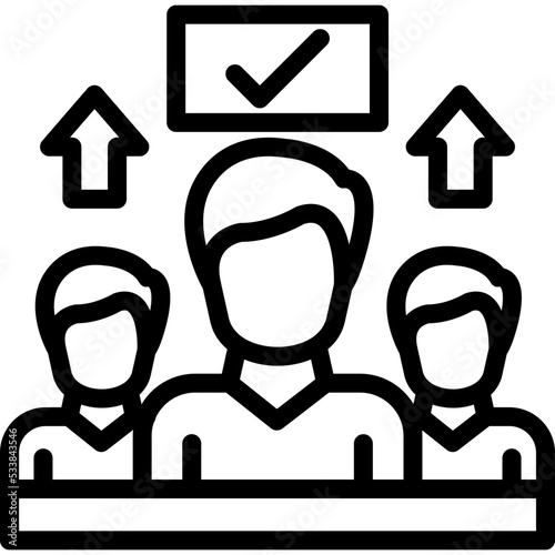 Motivated Team Icon