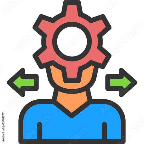 Decision Making Process Icon