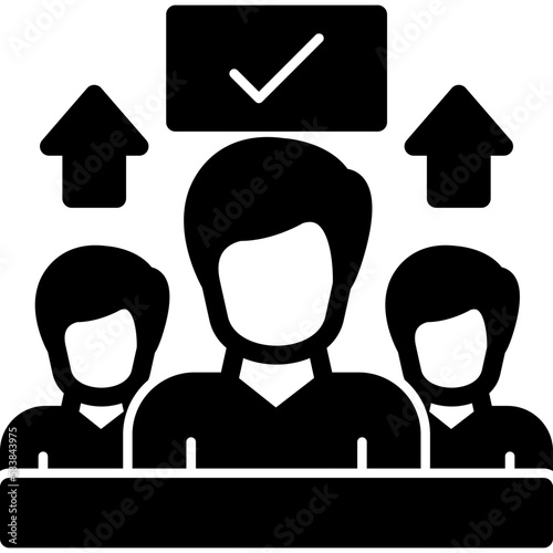 Motivated Team Icon