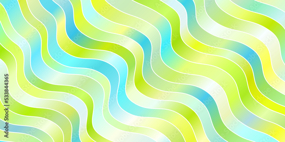 Light Blue, Green vector texture with circular arc. Light Blue, Green vector texture with circular arc.