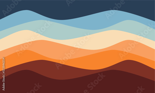 abstract pattern design with beautiful color blend