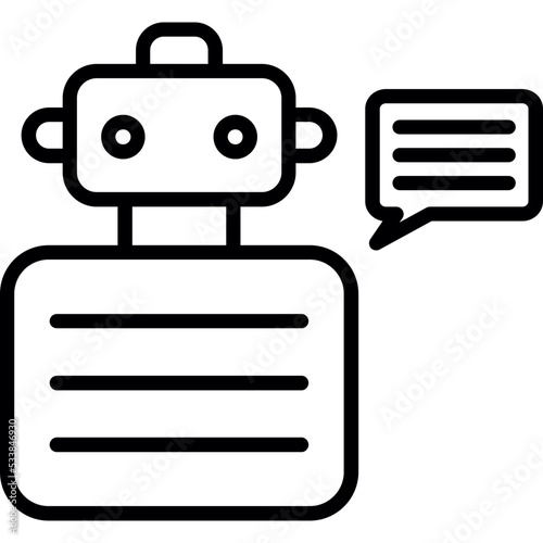 Robot Advisor Icon