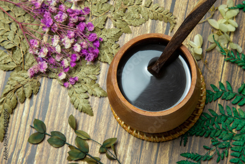 Canvas Print A robustness of black coffee