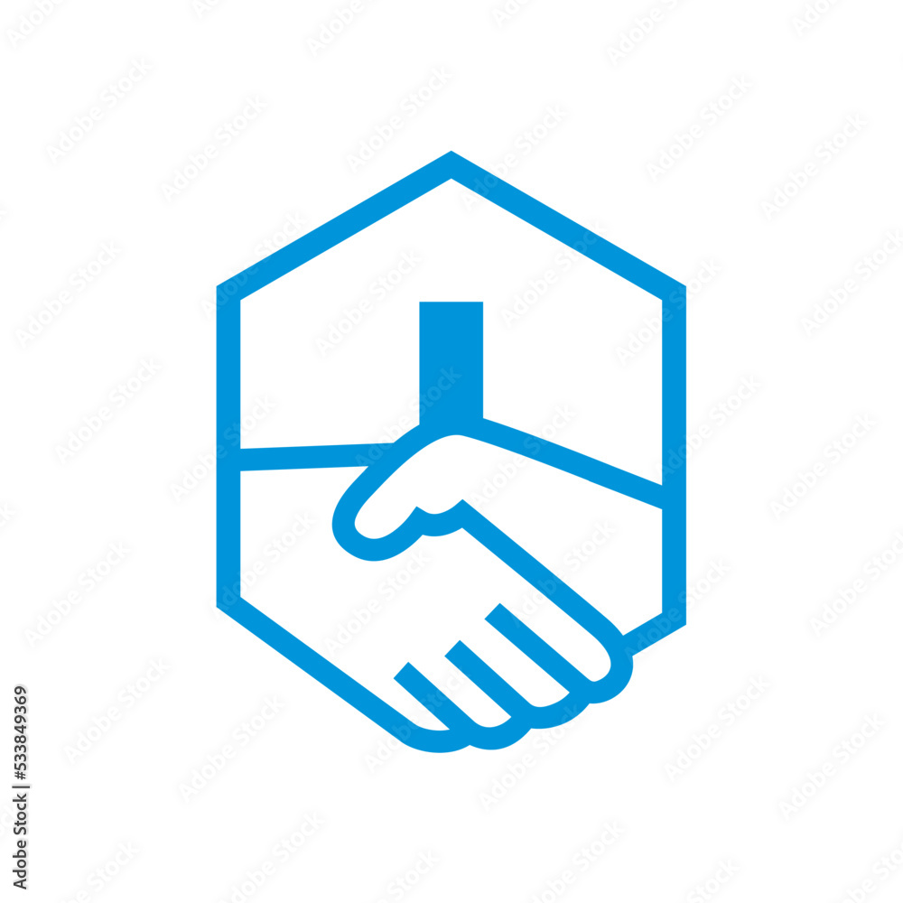 home dealling vector icon. home and hand shake vector home dealling vector icon. home and hand shake vector