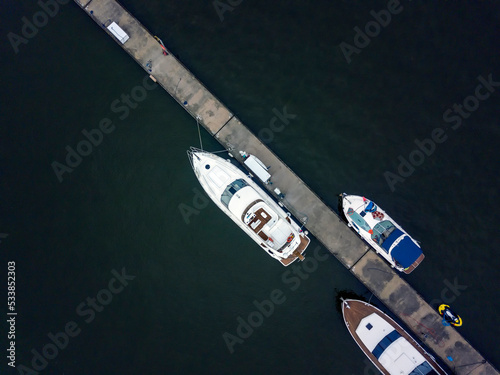 boats and marinas © vectorass