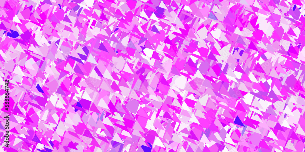 Light purple vector background with polygonal forms. Light purple vector background with polygonal forms.