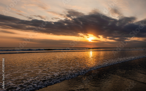 Wallpaper Mural sunset over the sea of Bali Indonesia Torontodigital.ca