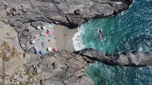 Plage de Ammoudaki, Plakias, Réthymnon, Crète, Grèce, Europe