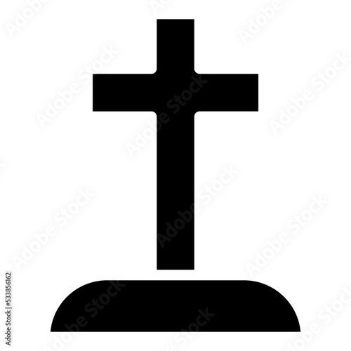 grave Christian icon