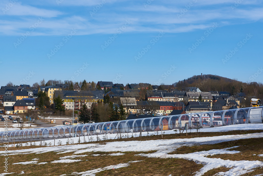 Altenberg im Osterzgebirge im Winter	
