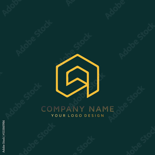 New Commercial Real Estate Company letter A logo