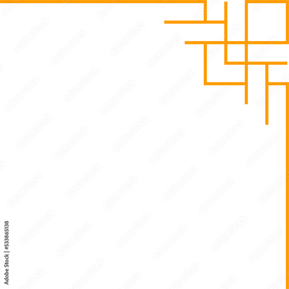 corner frame art deco outline stroke in golden color for classy and luxury style. premium vintage line art design element corner frame art deco outline stroke in golden color for classy and luxury style. premium vintage line art design element