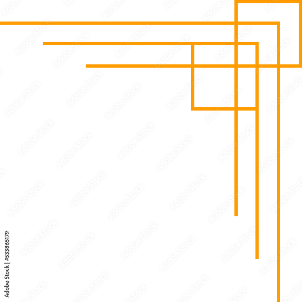 corner frame art deco outline stroke in golden color for classy and luxury style. premium vintage line art design element corner frame art deco outline stroke in golden color for classy and luxury style. premium vintage line art design element