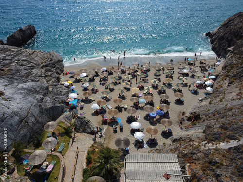 Plage de Ammoudaki, Plakias, Crète, Grèce, Europe photo