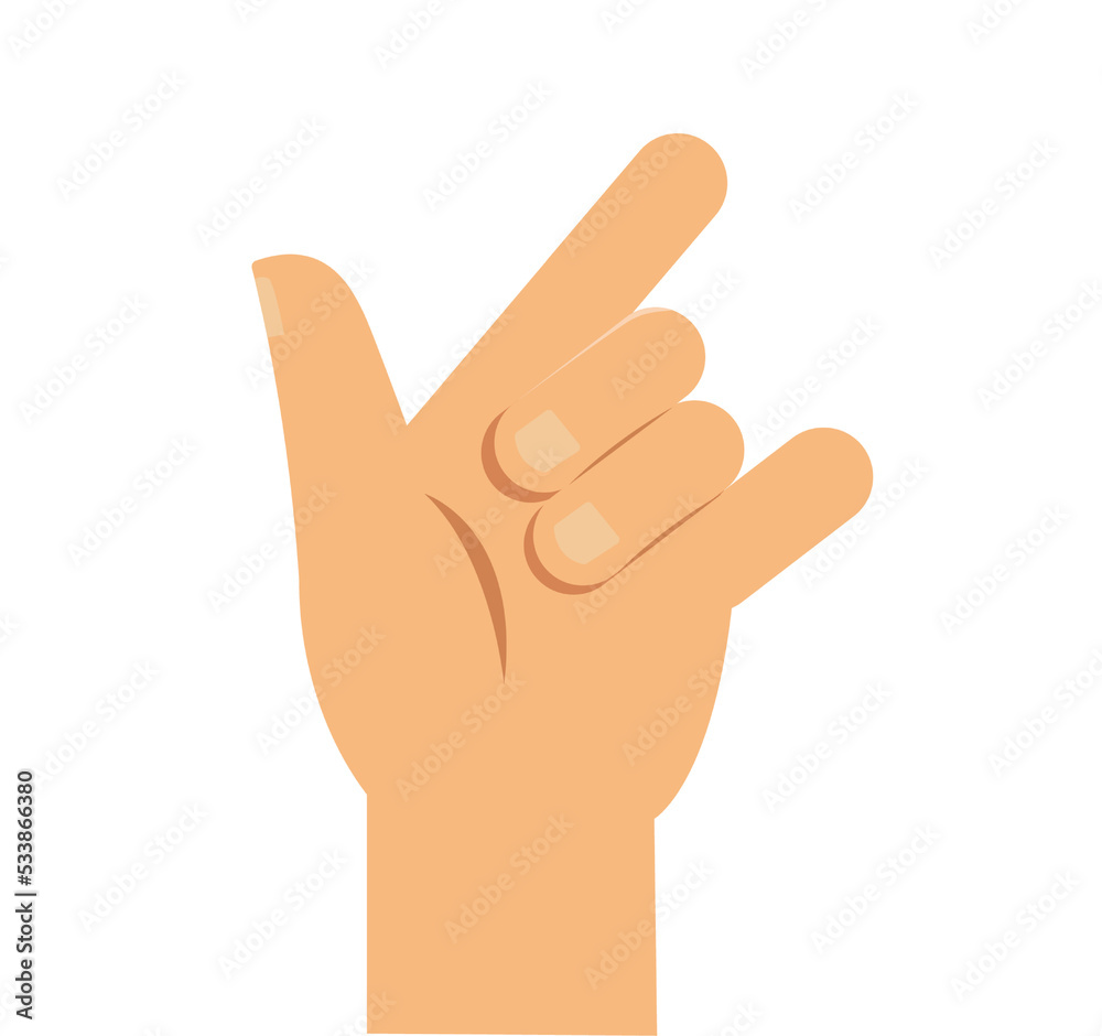 I Love You language hand sign icon
I Love You language hand sign icon