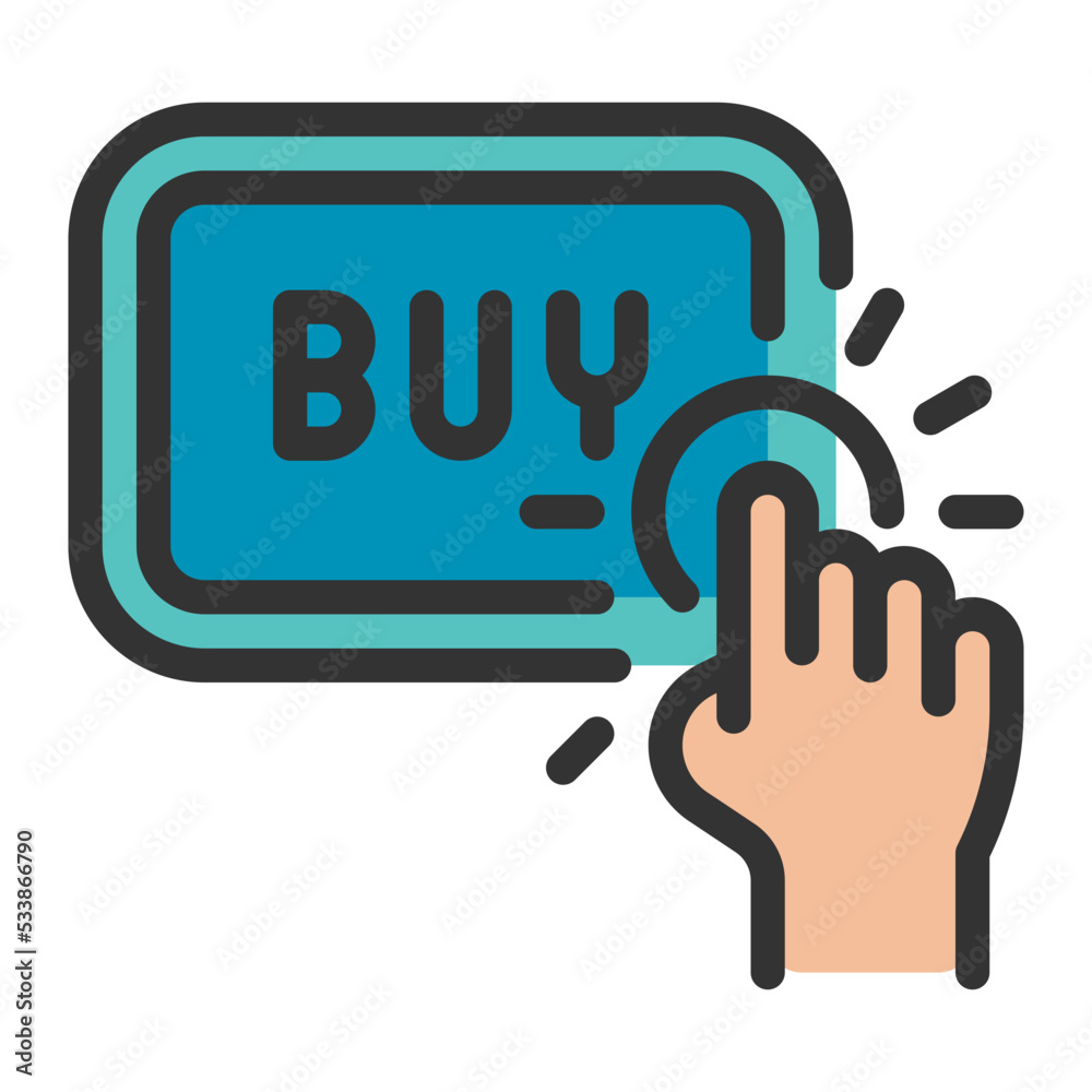 Buy Filled Outline icon Buy Filled Outline icon
