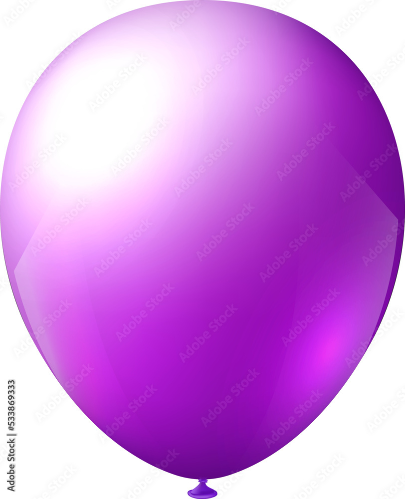 3D realistic party decoration helium balloon 3D realistic party decoration helium balloon