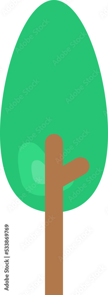 Obraz premium tree illustration