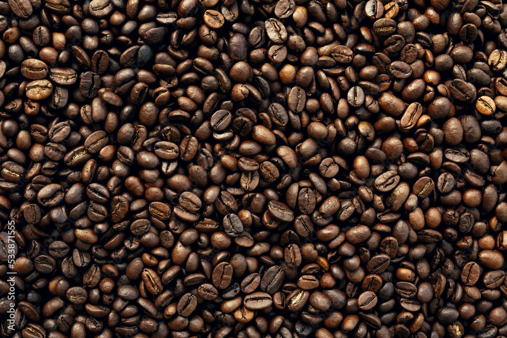 Obraz premium Photo of coffee beans