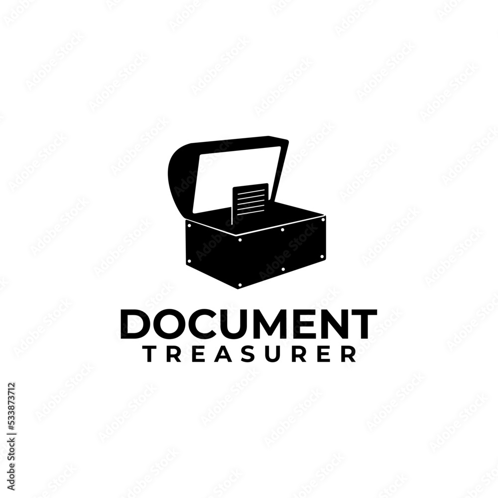 Document keeper company logo design Document keeper company logo design