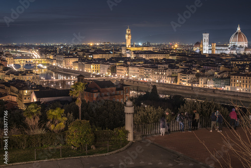 Florence by night in High Quality