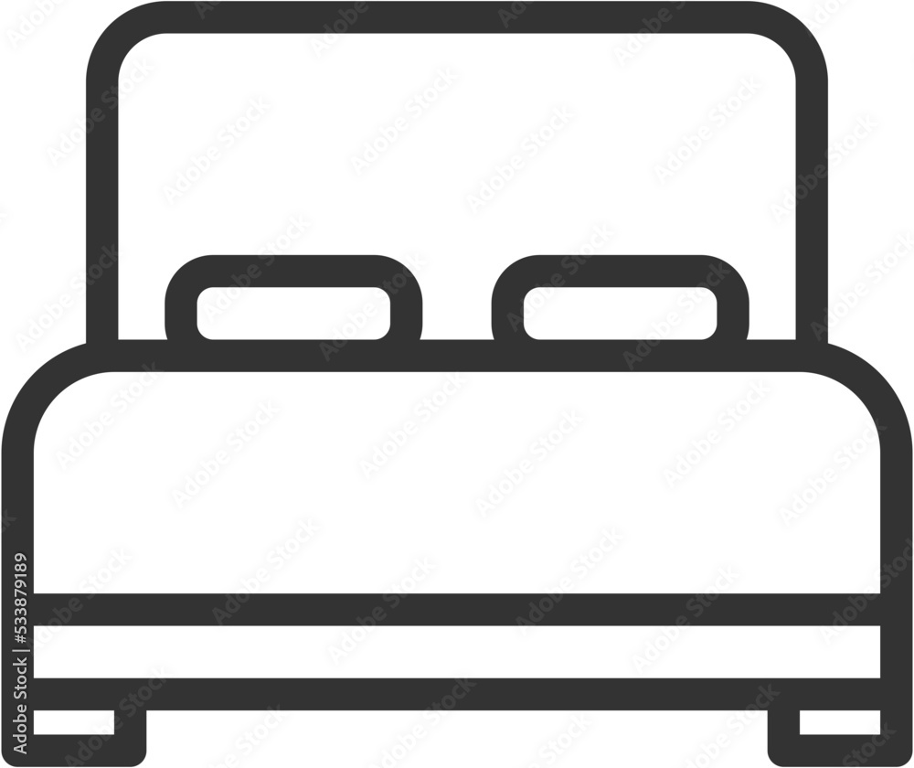 bedroom material icon