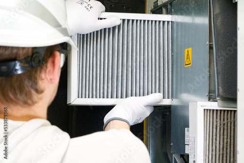 Fototapet hvac filter replacement home central air system