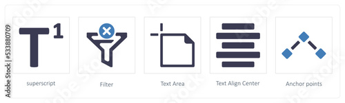 superscript, filter, Text Area