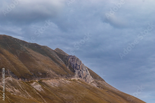 Sibillini Mountains, are located in the Umbria-Marche Apennines within the National Park. photo