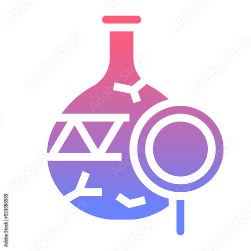 Archaeologist gradient icon