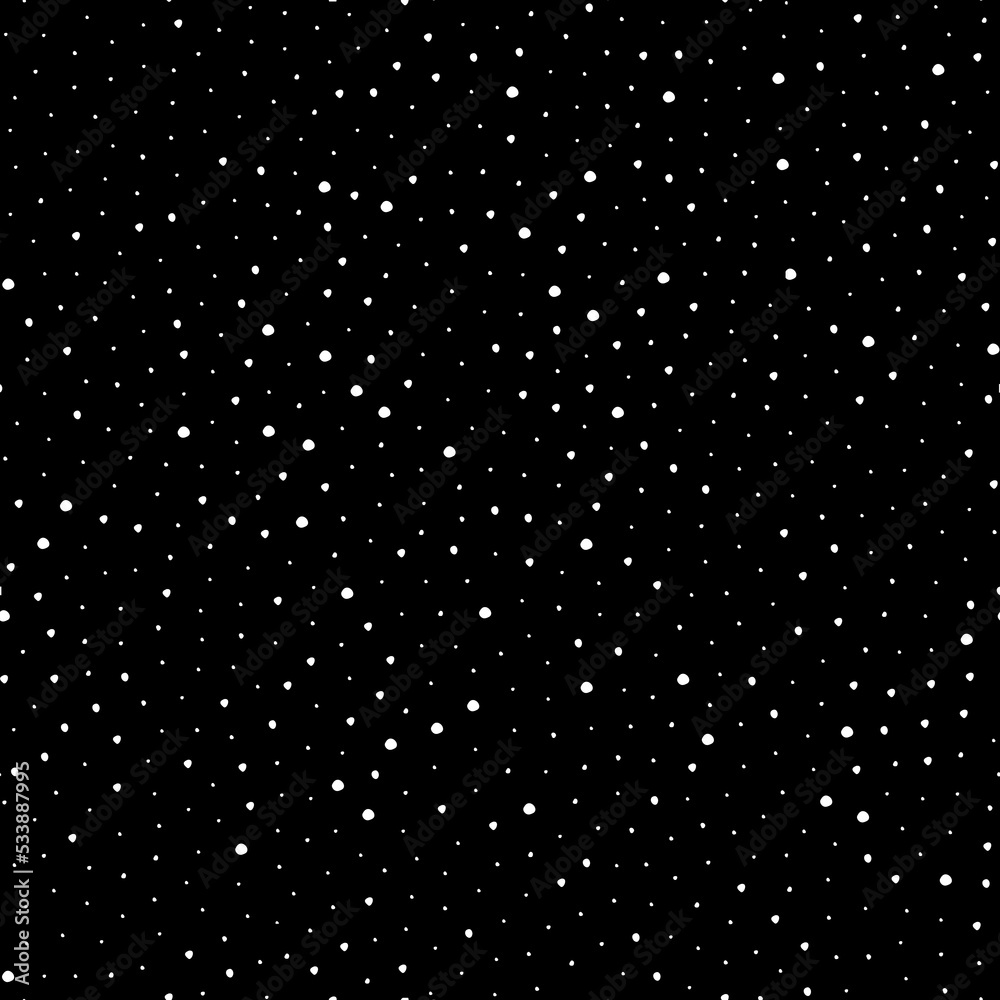 Simple space seamless pattern