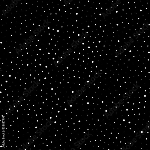 Simple space seamless pattern