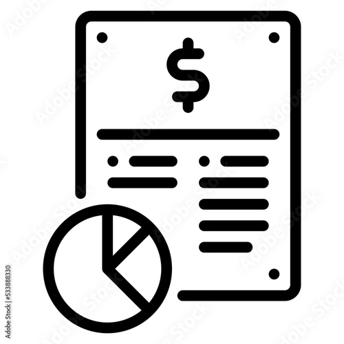 debenture Outline icon