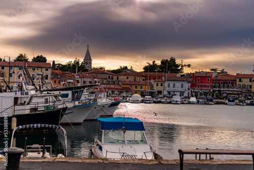 Hafen von Vrsar in Kroatien