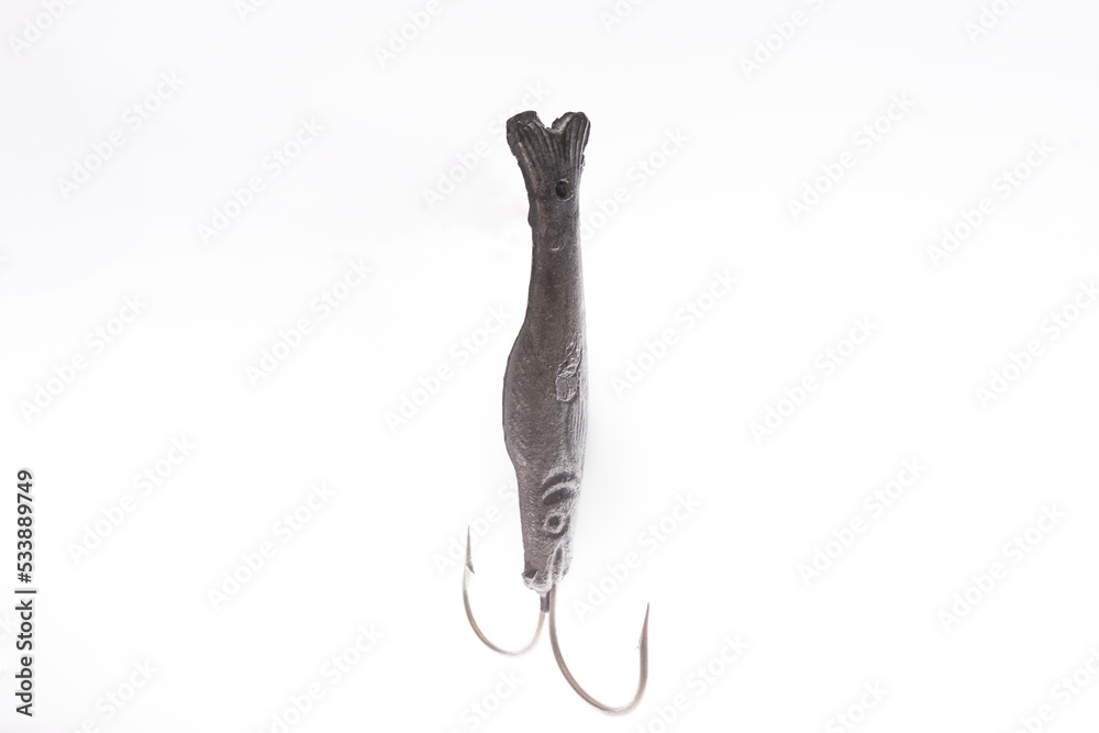 Traditional Newfoundland cod fish jigger used by commercial fishermen