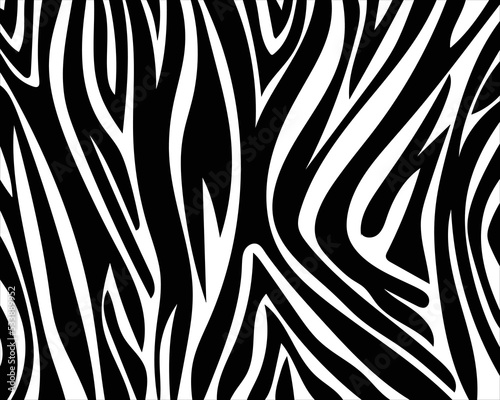 vector seamless zebra skin.